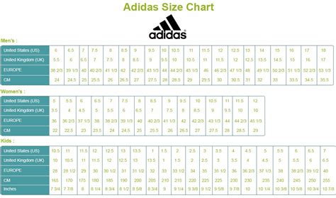 maat 4.5 adidas|adidas ladies size chart.